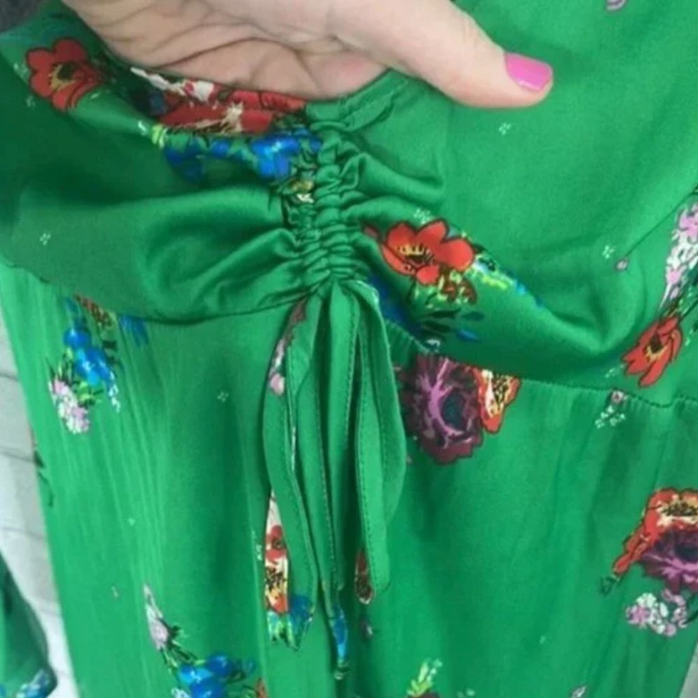 NWT Free People Run Around with Me Tunic Green - Picture 5 of 14